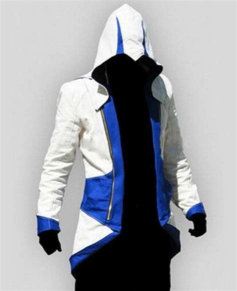 Assassins Creed 3 Game Connor Kenway Jacket Assassins Creed Jackets Assassins Creed Hoodie