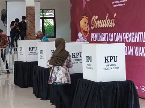 Pemilih Pilkada Diprediksi Turun Ini Strategi Kpu Bantul