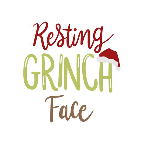 Resting Grinch Face Png Greenic