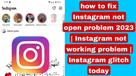 How To Fix Instagram Not Open Problem Instagram Not Working