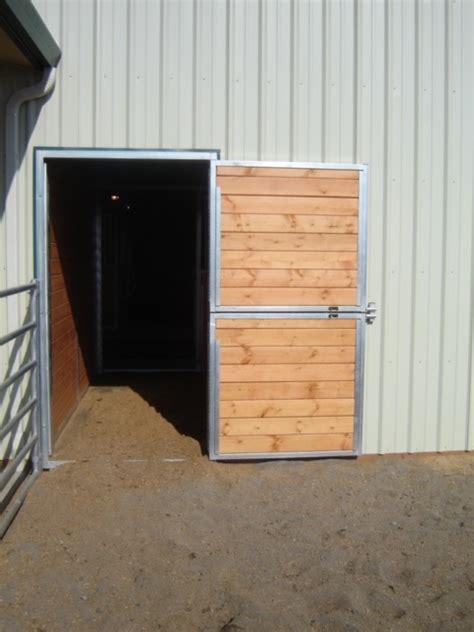 Dutch Doors for Horse Barn Stalls | Custom Built Welding | OK Corral ...