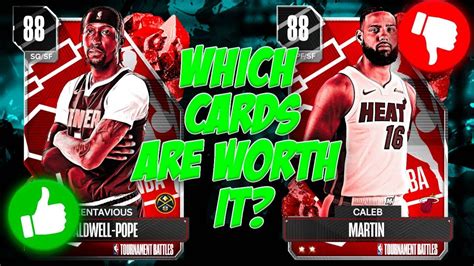 Which New Tournament Battles Evo Cards Are Worth Picking Up In Nba K