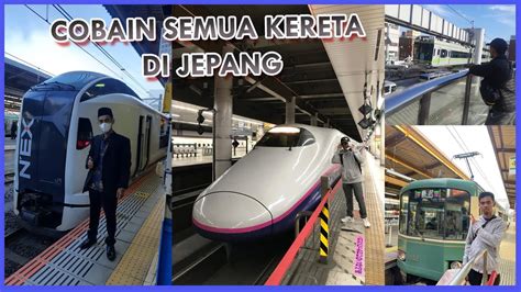 HAMPIR SEMUA KERETA DI COBAIN DI JEPANG DARI YANG DI GANTUNG SAMPAI