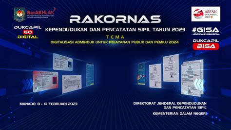 H Rapat Koordinasi Nasional Kependudukan Dan Pencatatan Sipil Tahun