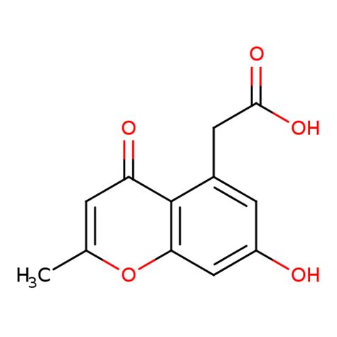 ContaminantDB 7 Hydroxy 2 Methyl 4 Oxo 4H 1 Benzopyran 5 Acetic Acid