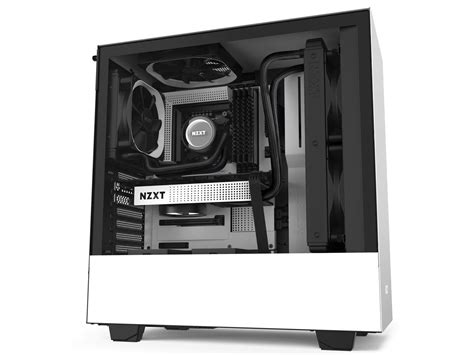 Nzxt H510 Compact Atx Mid Tower Pc Gaming Case Front Io Usb Type C Port Tempered Glass