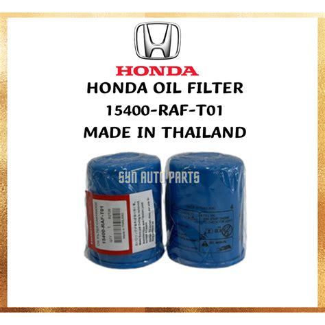 Honda Genuine Oil Filter Raf T For All Honda Cars Accord Civic