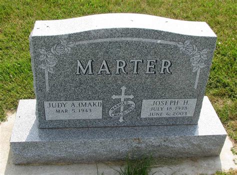 Joseph H Marter Find A Grave Memorial