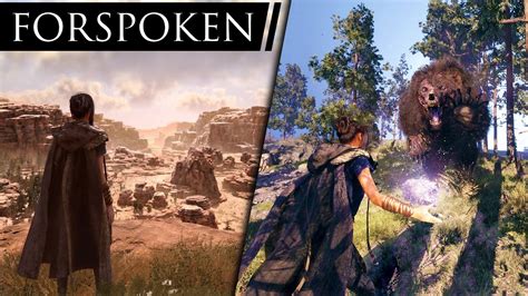 Forspoken New Ps5 Gameplay Looks Stunning New Open World Rpg From