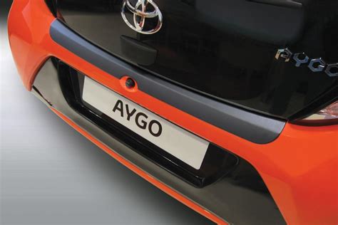 Bumper Protector Toyota Aygo Ii Matt Black Car Parts Expert