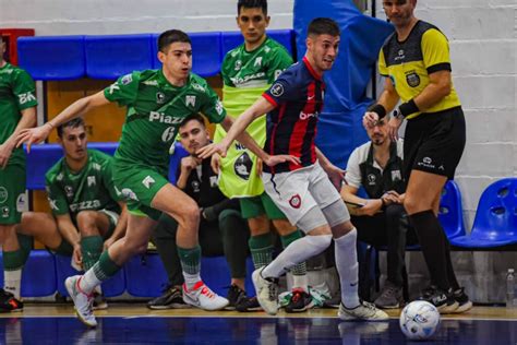 El futsal masculino goleó y volvió al triunfo San Lorenzo de América