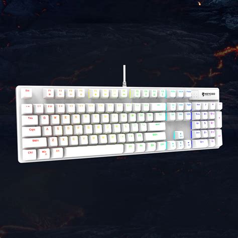 OEM Wired Mechanical keyboard computer RGB/Rainbow backlit Custom ...