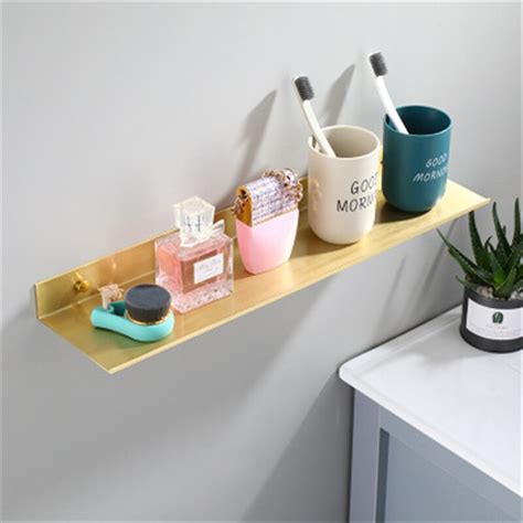 304050cm Gold Bathroom Corner Shelves Bathroom M Grandado