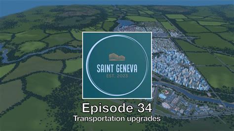 Starting A Ring Road Cities Skylines St Geneva Ep Youtube