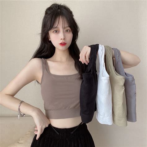 Áo Bra Nữ Thun Mềm Dáng Lửng Sẵn Đệm Ngực Siêu Hot Shopee Việt Nam