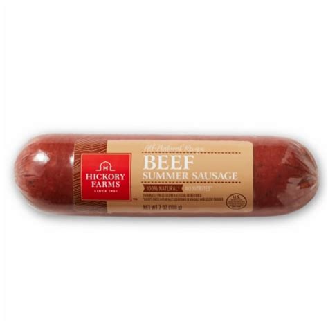 Hickory Farms All Natural Beef Summer Sausage Oz Fred Meyer