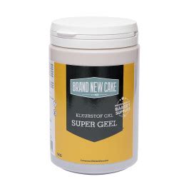 BrandNewCake Kleurstof Gel Super Geel 1kg