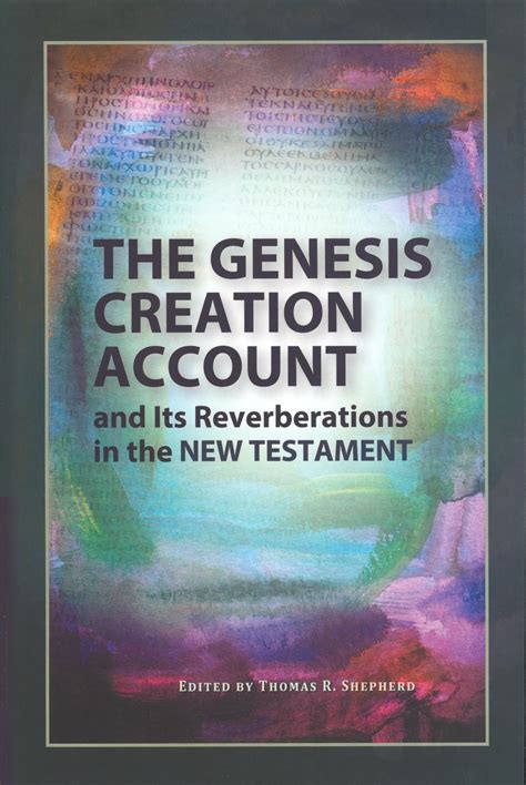 Genesis Creation Account New Testament Lifesource Christian Bookshop