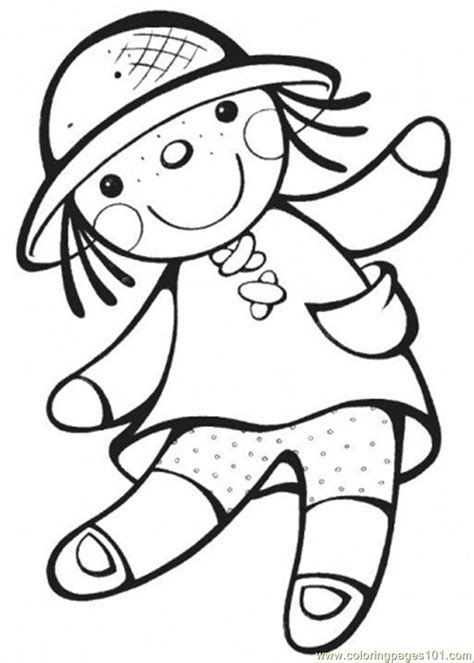 Doll Coloring Pages To Download And Print For Free