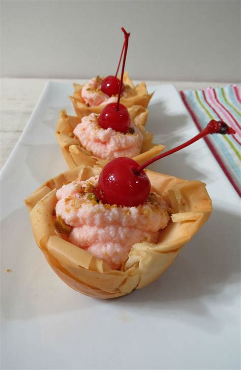 Pistachio And Cherry Cannoli Cups Recipe Breakfast Dessert Just