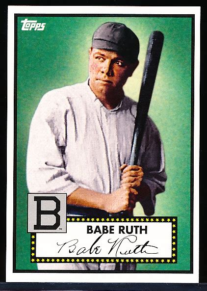 Lot Detail 2012 Topps National Collectors Convention Baltimore VIP Promo 412 Babe Ruth