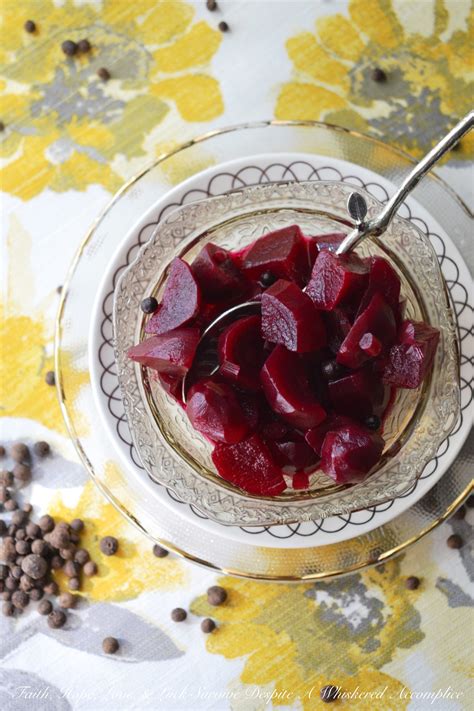 Sweet And Sour Quick Pickled Beets