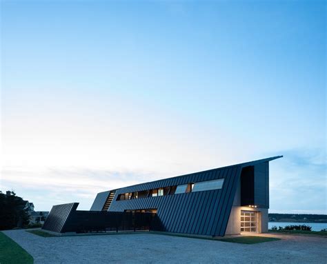 Photo Of In A Folded Steel Roof Shields A Fortress Like Abode In