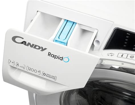 Обзор узкой стиральной машины Candy RapidO RO4 1276DWMC4-07