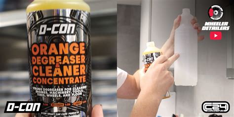 D CON ORANGE DEGREASER CLEANER CONCENTRATE 500ML MCG Autostyling