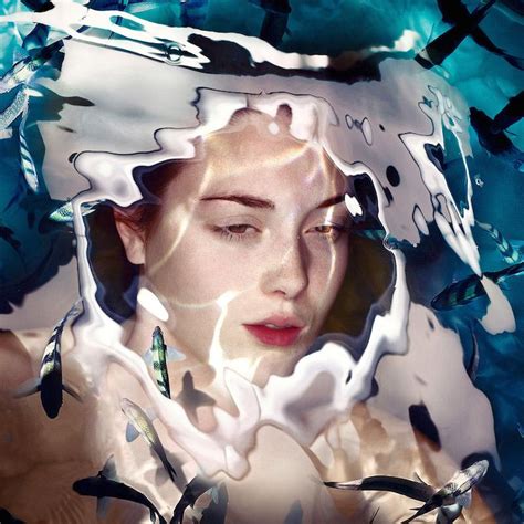 Striking Portraits Of Women Submerged Beneath A Barrier Of Water