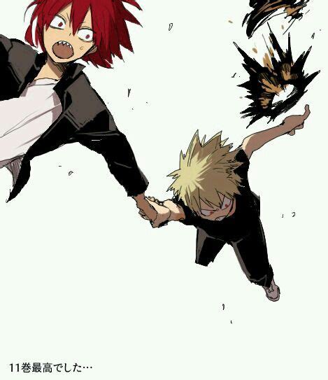 Pin By Uzumakikorra On Bakugou Katsuki X Kirishima Eijurou Anime Fandom Hero Kirishima And