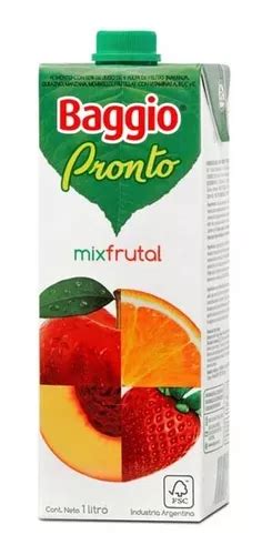 Pack X 8 Unid Jugo Mix Frutal 1 Lt Baggio Jugos P Beber MercadoLibre