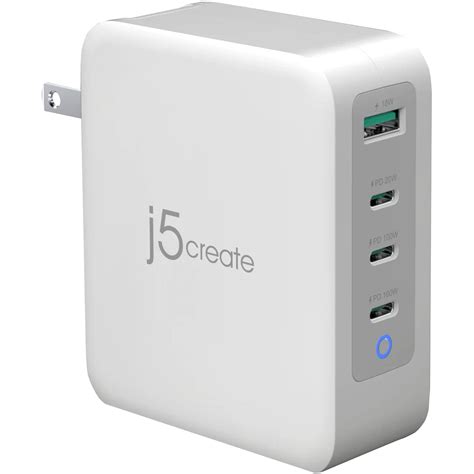 J5create 130w 4 Port Usb Cusb A Gan Wall Charger Jup43130 Bandh