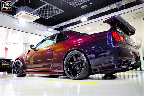 Midnight Purple R34 Nissan Skyline GT R R34 Midnight Purpl Flickr