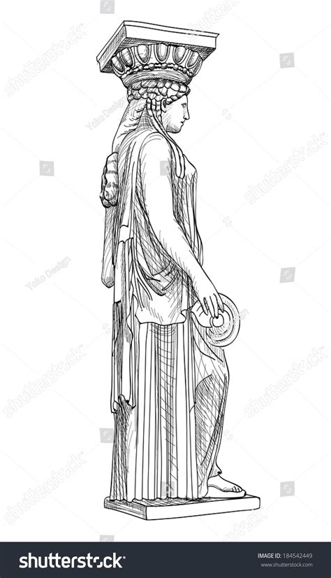 2 Karyatid Stock Vectors and Vector Art | Shutterstock