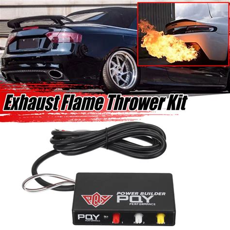 Exhaust Flame Thrower Kit Car Ignition Rev Limiter Launch Control Fire