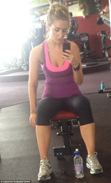 Catherine Tyldesley Gets Steamy After Gym Session As She Preps Her Body