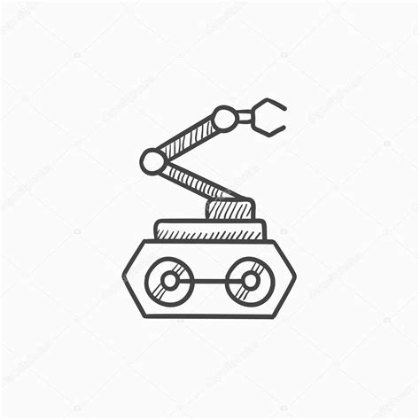 Robot Industrial Dibujo Museosdelima