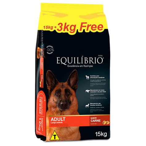 Equilibrio Perro Adulto Razas Grandes Sabor Carne 15 3 Kg VLM