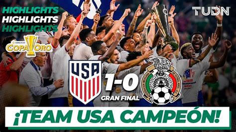 Resumen Y Goles Estados Unidos Vs México Copa Oro 2021 Final