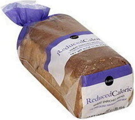 Publix Reduced Calorie Wheat Enriched Bread 16 Oz Nutrition