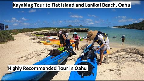 Kayaking Tour To Flat Island Lanikai Beach Kailua Oahu