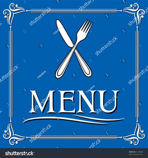 Restaurant Menu Design Stock Vector Royalty Free 81130990 Shutterstock