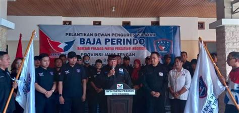 Dpp Lantik Pengurus Dpw Baja Perindo Jawa Tengah Diy