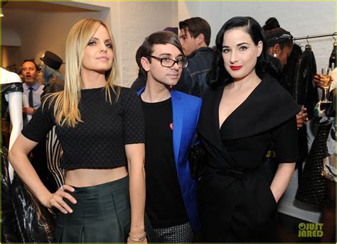 Dita Von Teese Is The Epitome Of Glamour At Christian Siriano Preview