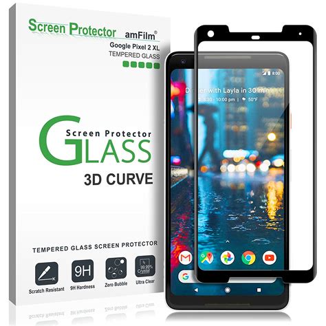 Google Pixel Xl Amfilm Full Cover Tempered Glass Screen Protector