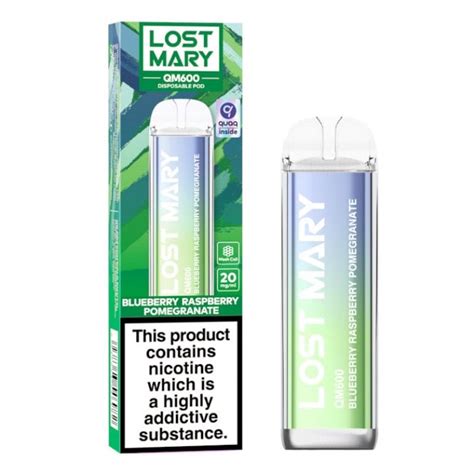 LOST MARY QM600 Blueberry Raspberry Pomegranate Disposable