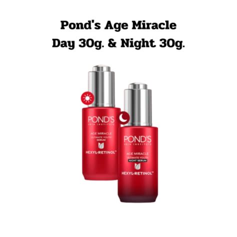 Pond S Age Miracle Ultimate Youth Day Night Serum Hexyl Retinol