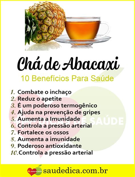 Os Benef Cios Da Ch De Abacaxi Para Sa De Ch De Abacaxi Dicas