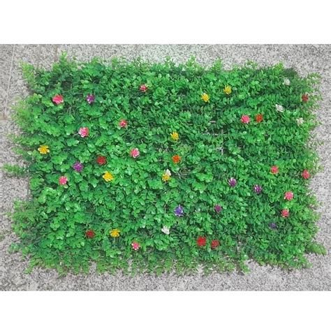 PP Green Grass Artificial Vertical Wall Panel For Decoration